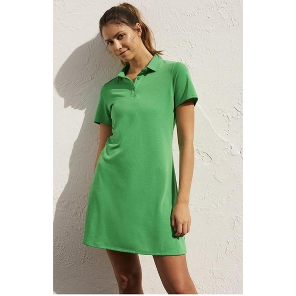 Outdoor Voices Birdie Polo Dress. Size Large. - Picture 1 of 11